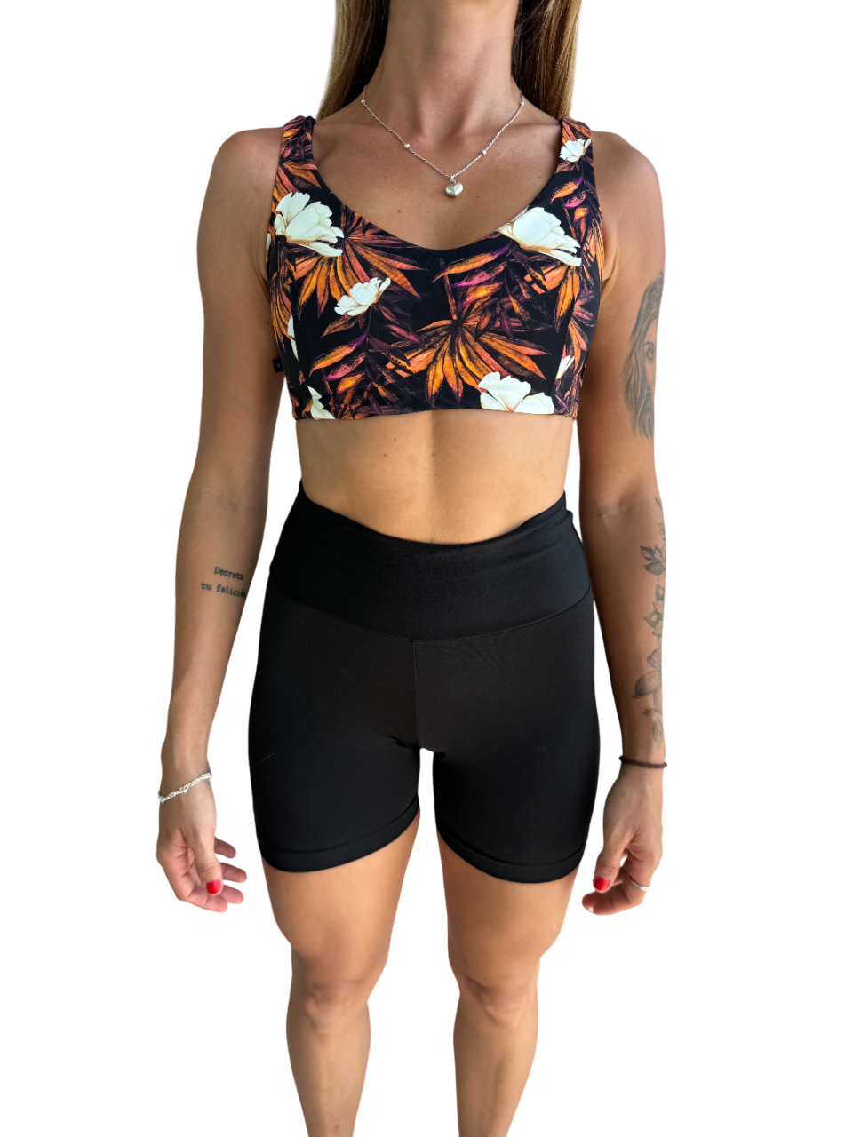 Conjunto biker short + top “Kiki”