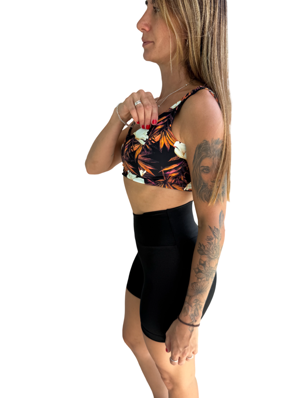 Conjunto biker short + top “Kiki”