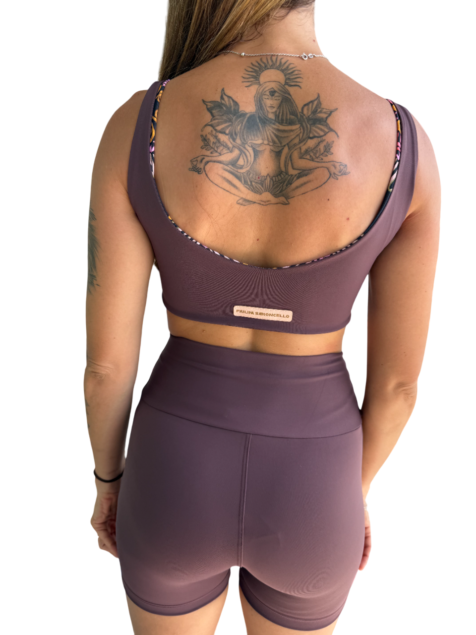 Conjunto biker short + top “Kiki”