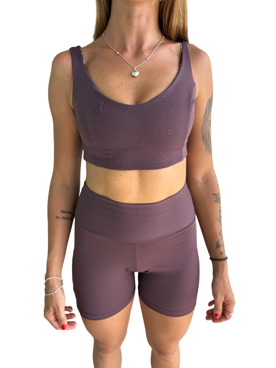 Conjunto biker short + top “Kiki”