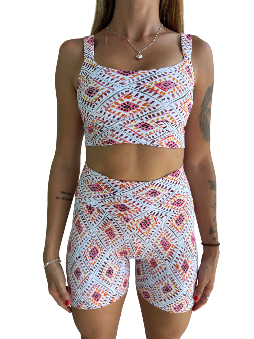 Conjunto biker short + top “Kiki”