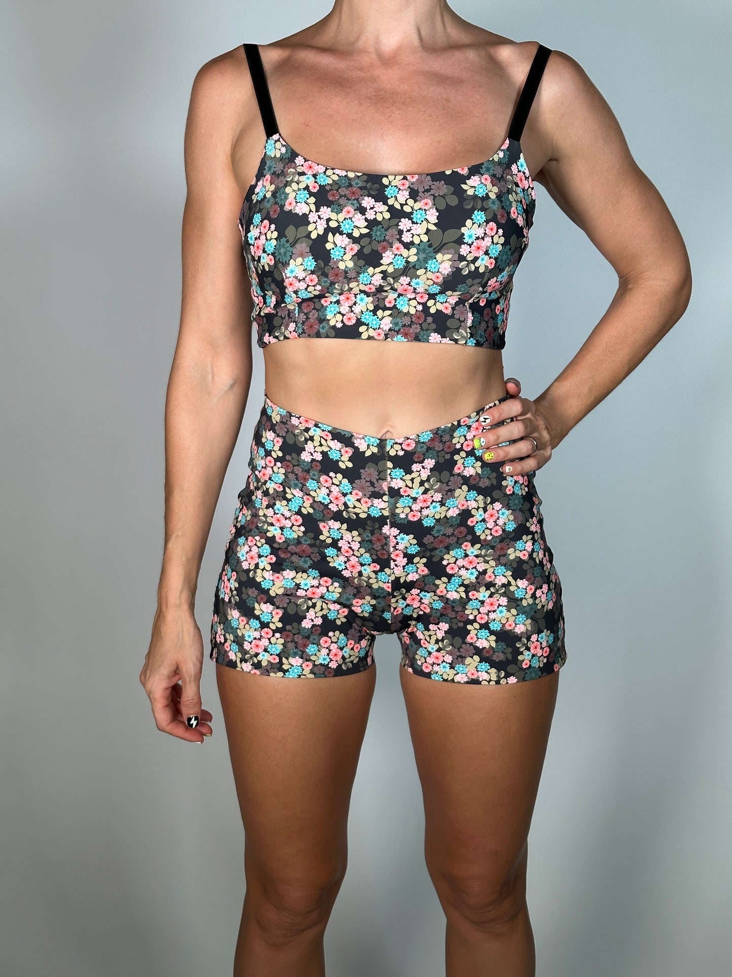 Conjunto Reversible Short + Top "Kathy"